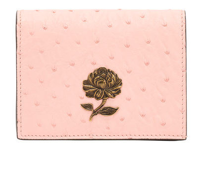 Gucci Garden Purse, &pound;295, Accessories, Pink, Ostrich, Front view